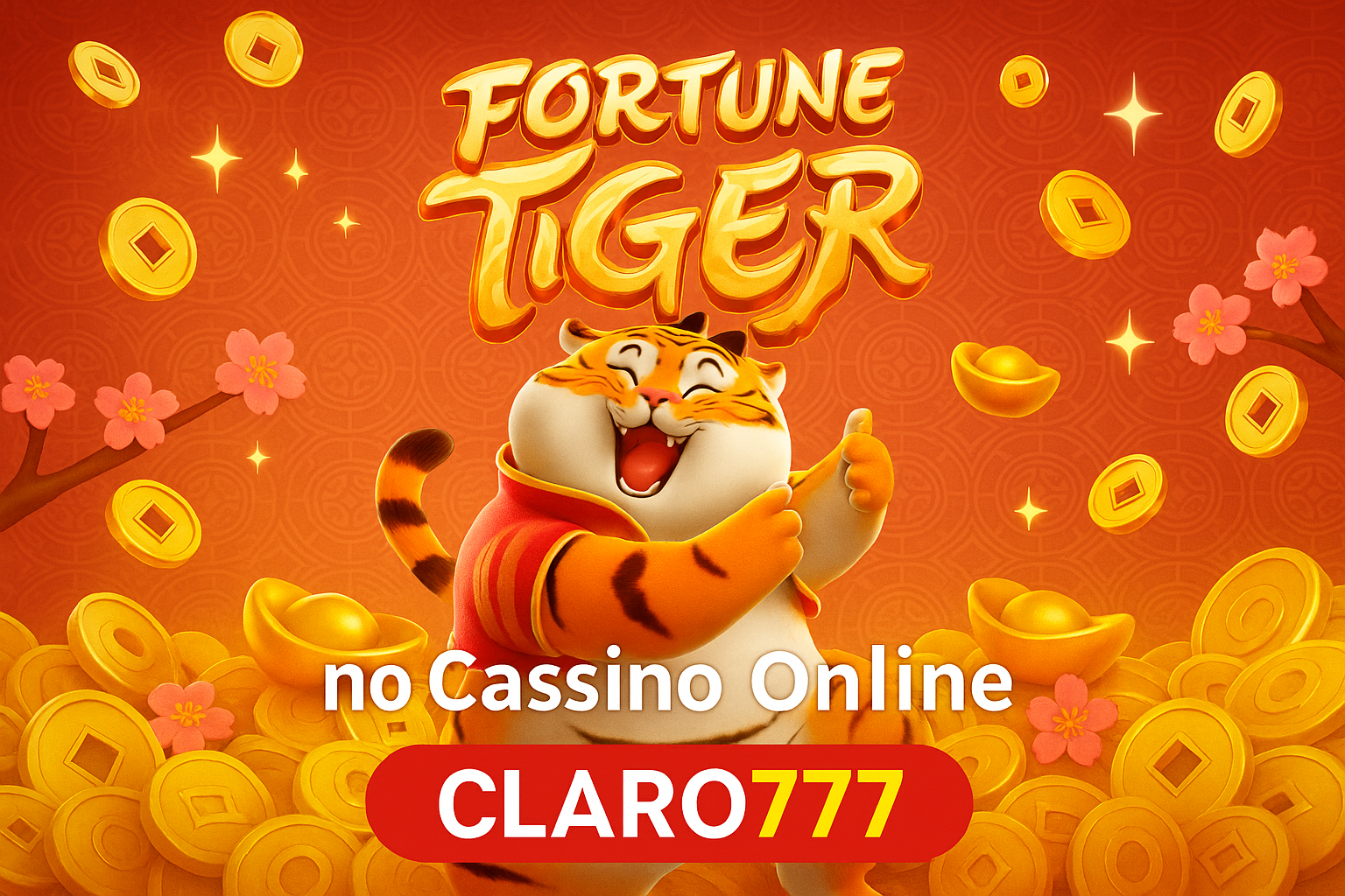 Fortune Tiger é um jogo imperdível no CLARO777 Casino