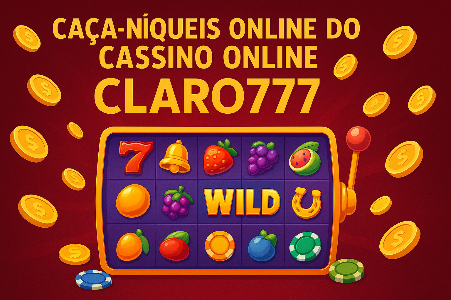 Jogos de Slot no Casino Online CLARO777