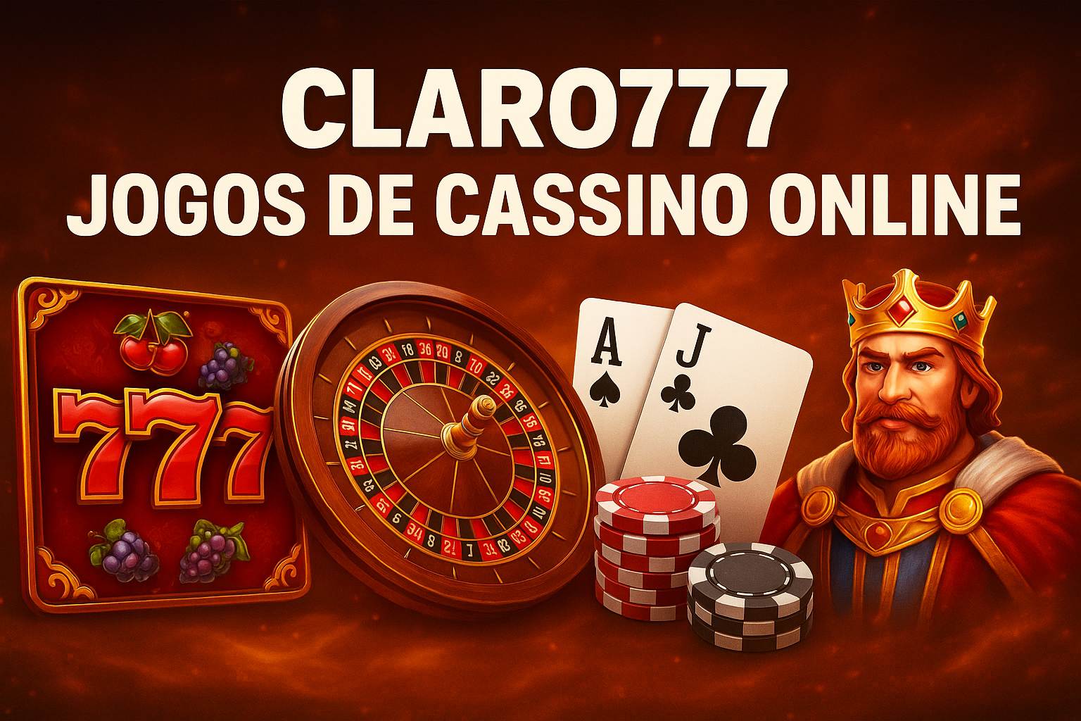 Jogos de cassino online CLARO777