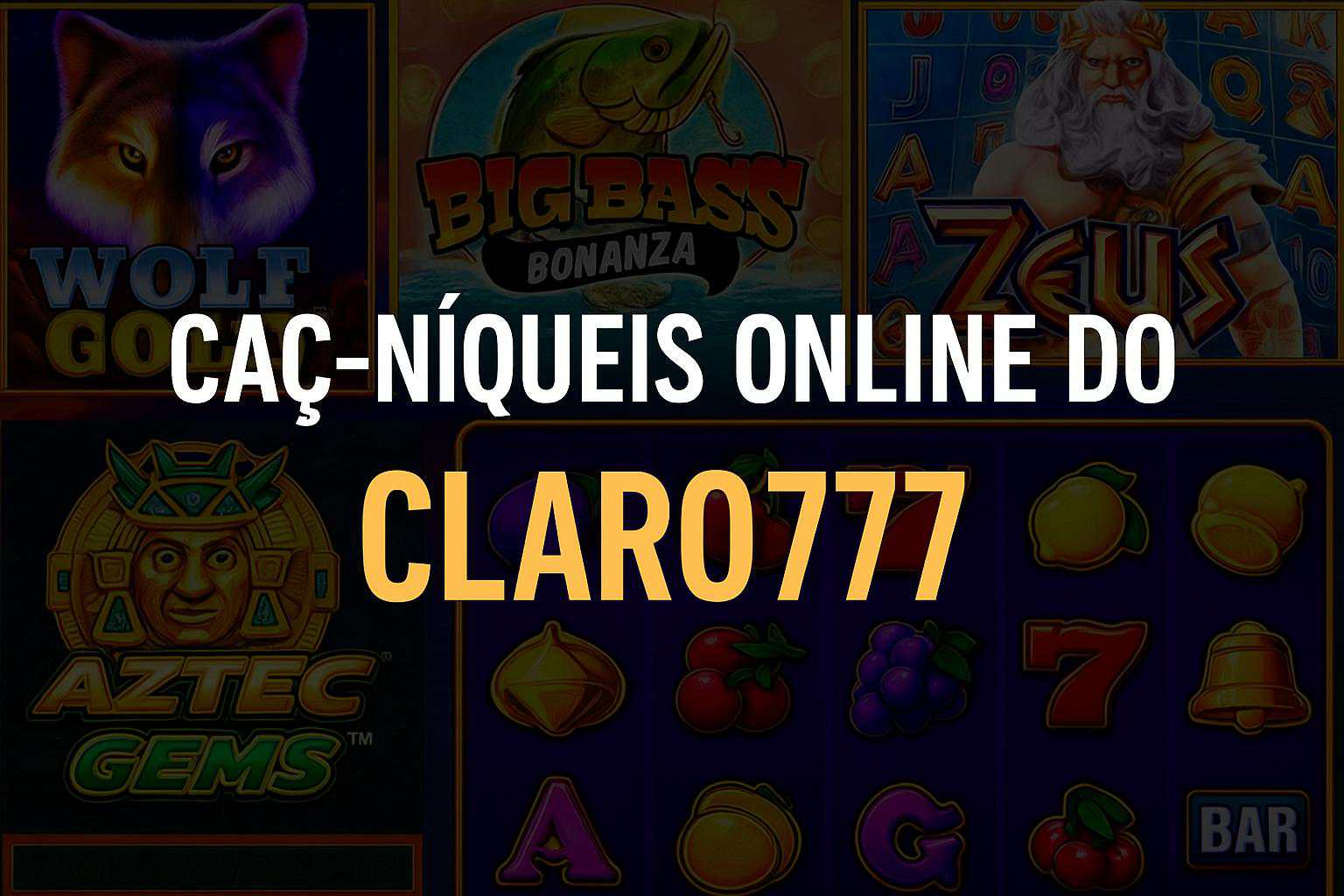 Explore o mundo das slot machines no CLARO777 Casino
